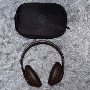 Brown Over-Ear beats headphones